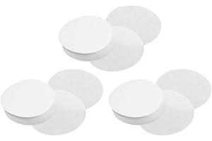 CALLARON 300pcs Disposable Coffee Filter Paper Pads 58mm for Espresso and Drip Coffee Makers, Unbleached