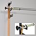 LimoStudio Photography 3-Roller Wall Mount Manual Background Support System Wall-Mounted, AGG368