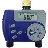 Orbit One-Dial 2 port Hose Faucet Water Timer, Tri-Lingual