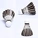 12-Pack ZHENAN Black Goose Feather Badminton Shuttlecocks with Great Stability and Durability Goose Feathers Badminton Balls,Hight Speed Badminton Birdies Balls