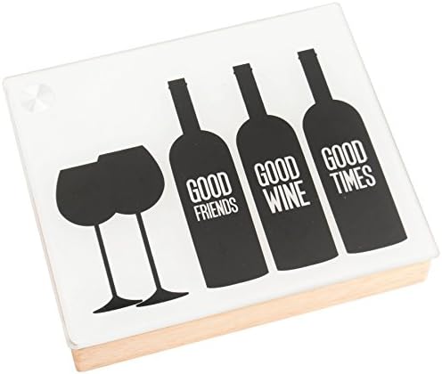 Glass and Wooden Corkscrew Set Gift Boxed
