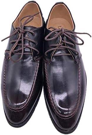 Amazon 最終セール 半額 レディース オックスフォードシューズ ブラウン レースアップ おじ靴 マニッシュ ラウンドトゥ おしゃれ ノー ブランド品 レースアップ