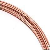 Solid Copper Wire 21 Gauge Square Half Hard 1 Oz / 24 Feet