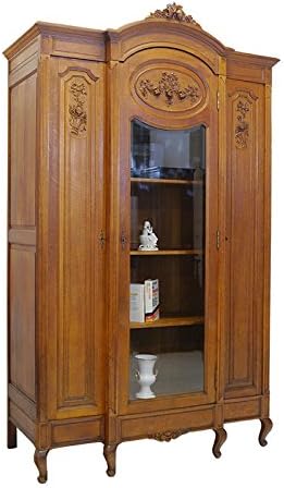Kleiderschrank Dielenschrank Schrank Antik Um 1900 Aus Massiver Eiche 6132 Amazon De Kuche Haushalt