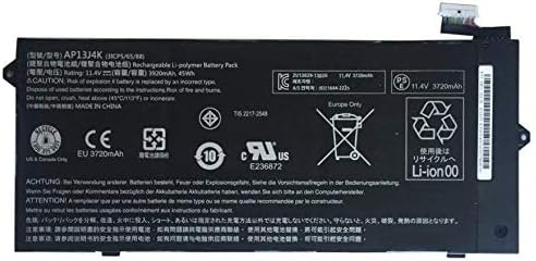 7XINbox 11.4V 3920mAh 45Wh AP13J3K AP13J4K Replacement Laptop Battery for Acer Chromebook 11 C740 C720 C720P C720P-2666 C720-2800 C740-C3P1