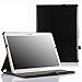 MoKo Samsung Galaxy Tab S 10.5 Case - Genuine Leather Slim-Fit Multi-angle Folio Cover Case for Samsung Galaxy Tab S 10.5 Inch Android Tablet, BLACK (With Smart Cover Auto Wake / Sleep)