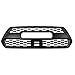 ORFORD Front Bumper Grill Replacement for Toyota Tacoma TRD PRO 2016 2017 2018 (Matte Black)