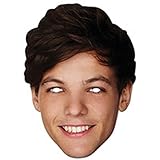 Louis Tomlinson High Quality Cardboard Mask-One Direction by Mask-arade