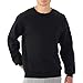 Fruit of the Loom Best Collection™ Men's Fleece Crew Large BLACK/CHARCOAL HEATHER