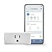 Leviton DW15P-1BW Decora Smart Wi-Fi Mini Plug-In Outlet, No Hub Required, Works with Alexa, Google Assistant and Nest