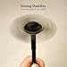 Fidget Spinner Toy Stress Reducer Fast Bearings Spins for 3 mins (Black)
