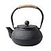 Hwagui - Cast Iron Teapot With Stainless Steel Infuser For Loose Leaf Tea And Teabags, Cast Iron Tea Kettle Stovetop Safe, 800ml/27oz
