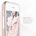 Mobility Element iPhone Case - Best Case for iPhone 7 and iPhone 8 - Premium Cover Provides Protection From Drops, Scratches and Impacts - Transparent Back With Sleek Color Options - Rose Gold/Clear