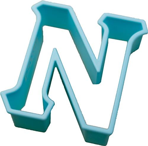 Greek Alphabet Letter Shaped Cookie Cutter, 3 Inches Long, Great Gift, Big Sis/Lil Sis, Fundraising, Parties, Sororities, Fraternities, Panhellenic, Art Stencil 1pc - NU Shape