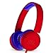 JBL JR300 Kids On-Ear Bluetooth Headphones - Red