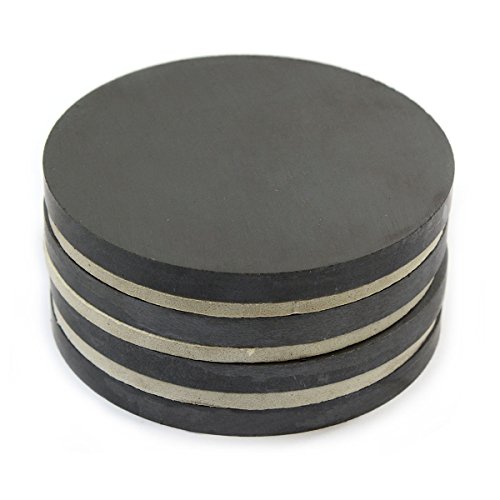 4 Pieces of Ceramic Disc C8 Dia 3 x 1/4" Hard