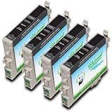 Epson T060120 Compatible Remanufactured Combo Pack - 4 Black Ink Cartridges