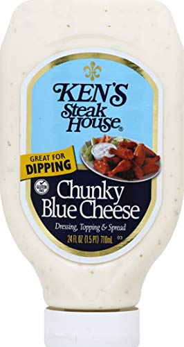 Ken's Steak House Squeezable Chunky Blue Cheese 24oz Bottle