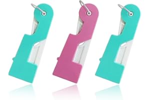 RUNSGO Automatic Needle Threaders,2025 New Upgrade Thickening Needle Threaders, Needle Threaders for Hand Sewing,Random Color(3 PCS)