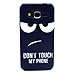 For Galaxy Core Prime SM-G360F , ivencase Funny Angry Face Pattern Protective Flexible Ultra Slim Texture Hard [Rear] Skin Case Cover Perfect Fit for Samsung Galaxy Core Prime SM-G360F