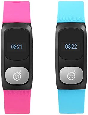 HeHa Bluetooth Heart Rate Monitor with Fitness Tracker iPhone Compatible Anniversary Gifts for Parents 2 Packs