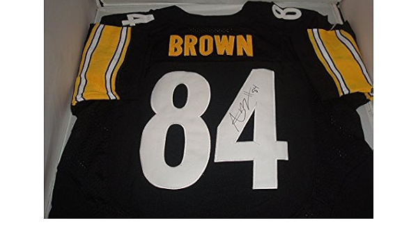 antonio brown jersey signed
