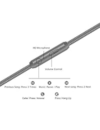 Artix Auriculares plegables con micrófono y control de volumen   NRGSound CL750 Auriculares estéreo de oído   Ideal para niños adolescentes adultos