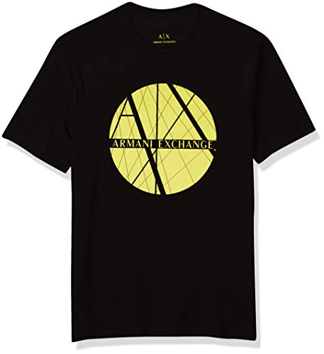 AX Armani Exchange Men's Crew Neck Regular Fit Short Sleeve