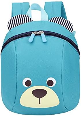 MOIKA Toddler Baby Boys Girls Backpack Rucksack, Cartoon Safety Anti-Lost Strap Rucksack Kids Bag, Children Bag Cute Animal Dog Bear Travel Hiking Daypacks School Bag for Kindergarten Aged 1-3