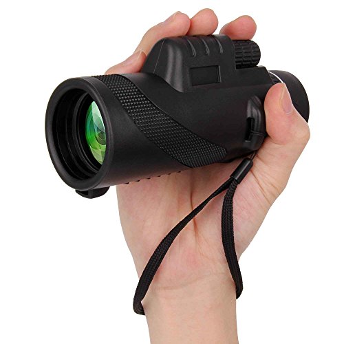 Monocular Dual Focus Optics Zoom 40X60 Single-tube Telescope Waterproof Wide Angle Lens With Tripod For Phone Bird Watching Camping Hiking Hunting Live Concert Surveillance