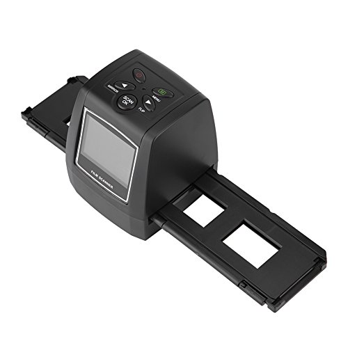 V BESTLIFE Negative Film & Slide Scanner, 2.36'' TFT LCD Screen 5MP/ 10MP USB 135/ 35mm Negative Film Scanner Support SD MMC Card