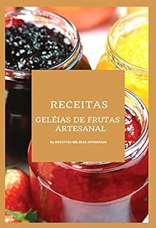 Livro Receitas de geleias de frutas Artesanal