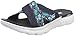 Skechers Performance Women's On The Go 400 Tropical Flip Flop, Navy Tropical, 8 M US