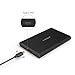 QICENT HDD Enclsoure 2.5-inch USB Type C 3.1 External HDD Hard Drive Disk Enclosure Case with USB C Interface for 9.5mm HDD and SSD [ Optimized for SSD, Support UASP & SATA III] - Black