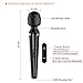 Wand Massager Handheld Wireless Waterproof and USB Rechargeable with 8 Powerful Vibration Patterns 3 Speeds, James Love Electric Therapy Personal Body Massaging for Back Neck Shoulder Legs Massage