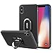 iPhone X Case, iPhone 10 case with Ring Holder, WXY Soft Silicone Skin Bumper Cover Slim Fit for Apple iPhone X 5.8