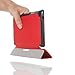 MoKo Google Nexus 7 2013 FHD 2nd Gen Case - Ultra Slim Lightweight Smart-shell Stand Cover Case with Auto Wake / Sleep for Google Nexus 2 7.0 Inch 2013 Generation Android 4.3 Tablet, RED