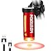 HODGSON USB Rechargeable Bike Tail Light,Super Bright Rear Light,Waterproof,Safety Flashlight for Cycling-Red