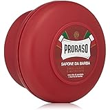 Proraso Shaving Soap in a Bowl, Moisturizing and Nourishing, 5.2 oz