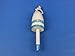 Hampton Nautical Wooden Vintage Light Blue Lobster Trap Buoy, 7