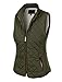 LE3NO Womens Lightweight Quilted Puffer Jacket Vest with Pockets