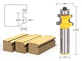 Yonico 13191 1/4-Inch Bead Bullnose Bead Router Bit 1/2-Inch Shank