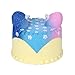 CSSD Kawaii Jumbo {Cartoon Deer Cake} {Squishy} {Slow Rising} {Cream Scented} Stress Reliever Toys (Blue)