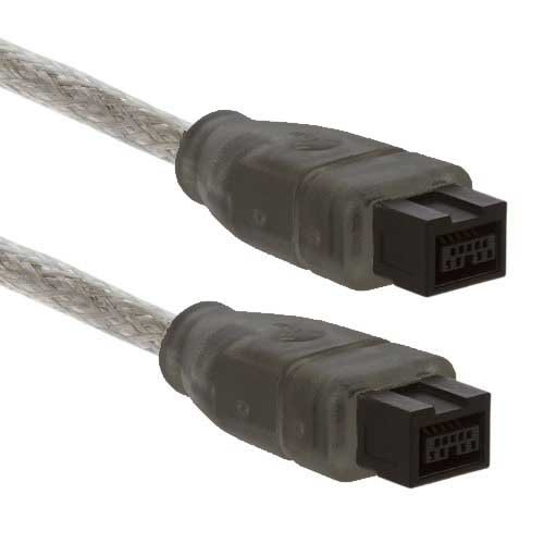 AAA PRODUCTS | HIGH GRADE - FireWire/ILINK/DV/IEEE 1394 Cable - Works with Mac & PC - Fully Moulded End Connector - Firewire 800 cable - For External Drive, Docking Station and more (9 pin - 9 pin)