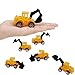 Construction Vehicle Digger Theme Cake Decorations Include 6 Construction Truck Excavator Cupcake Toppers and 14 Road Toy Sign Decor for Kids Boys Birthday Party Supplies Favors