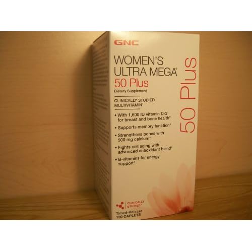 GNC 50 Plus Women Ultra Mega 120 Caps image