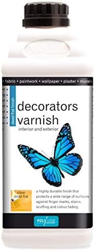 Polyvine Decorators Varnish Gloss, Water Resistant Clear Varnish with UV Protection, Seals and Protects Emulsion - Image 3
