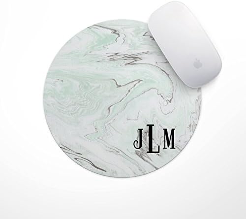 Personalized Mousepad - Custom Mouse Pads (Marble Swirl)- Neoprene Mouse Pad - Office Desk Decor - Gaming Mousepads