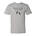 So Relative! Soon To Be A Daddy (Baby Footprints) Adult T-Shirt (Heather Grey, Large)