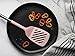 Country Kitchen 7 Piece Nylon Cooking Utensil Set for Nonstick Cookware, Kitchen Utensil Set with Stainless Steel Handles (Gunmetal & Pink)